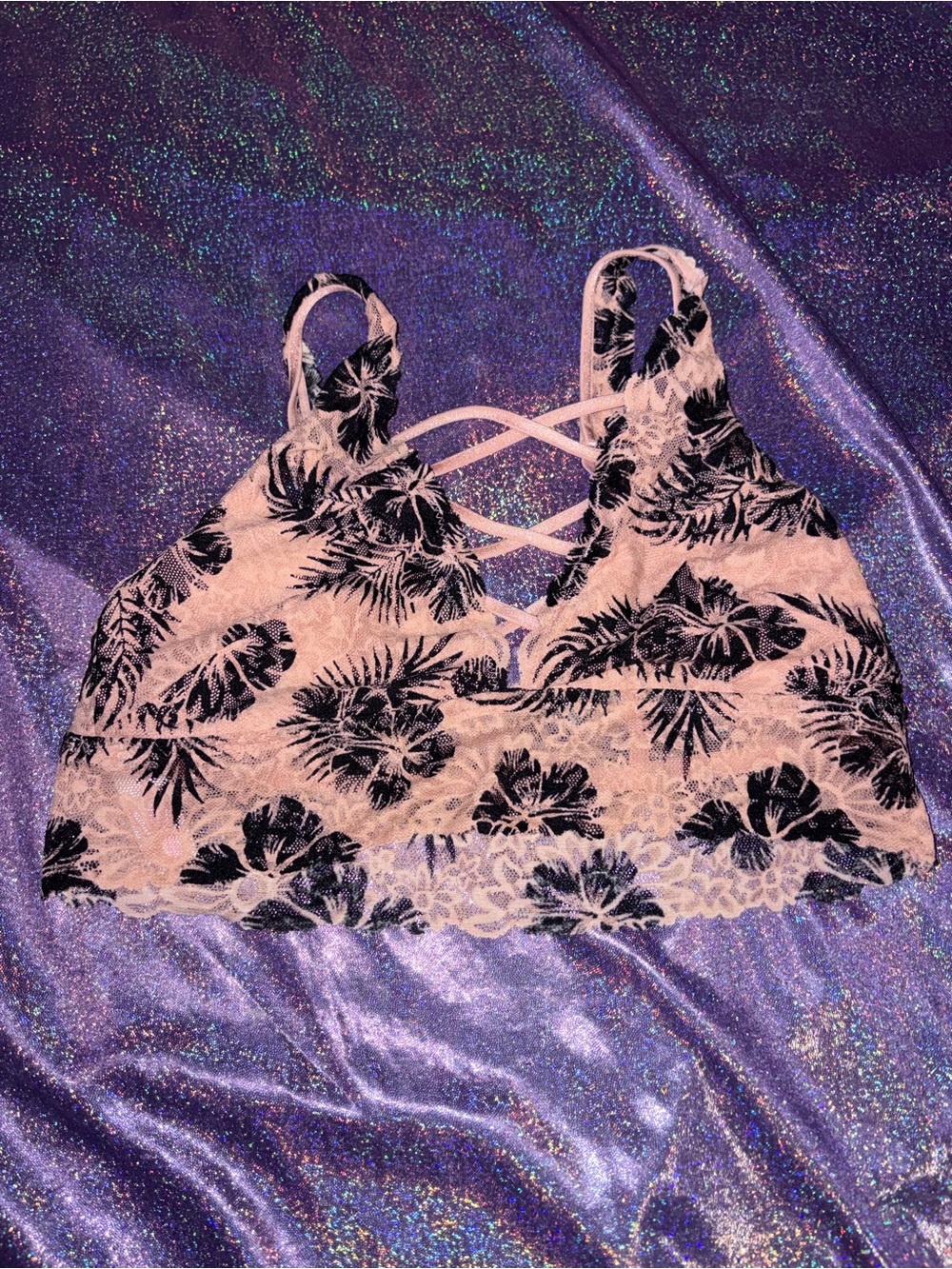 Victoria Secret Pink Hawaiian Lace Bralette